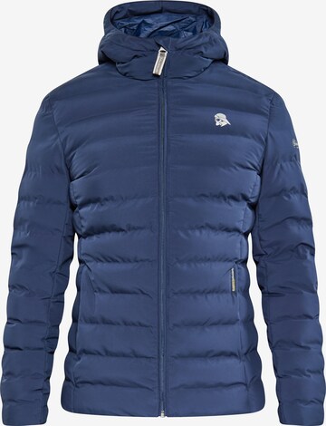 Schmuddelwedda Winter Jacket in Blue: front