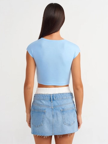 Dilvin Blouse in Blauw