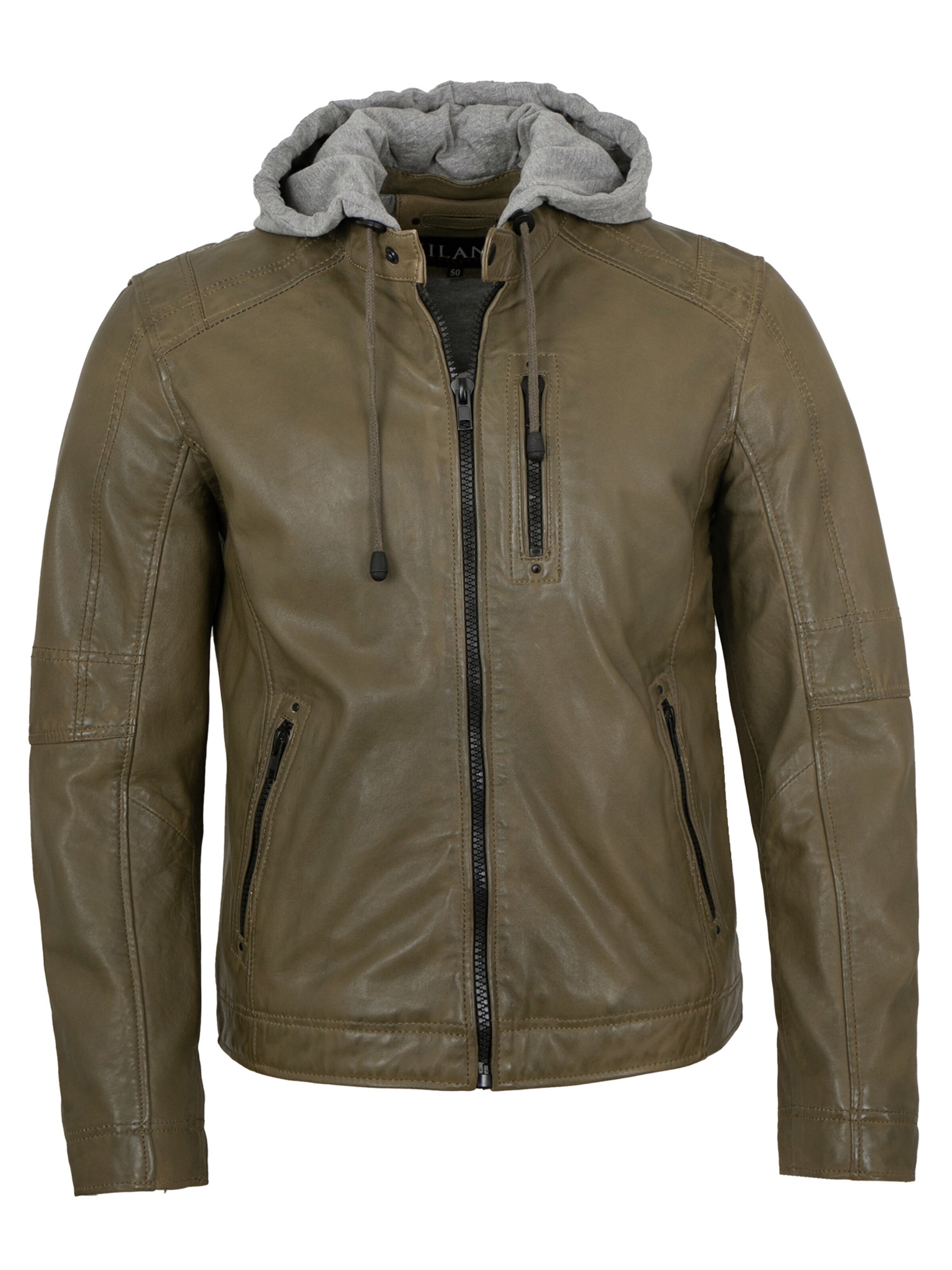 Jilani Übergangsjacke 'Harland'‌‌‌‌‌‌‌‌‌‌ in Grün: Vorderseite