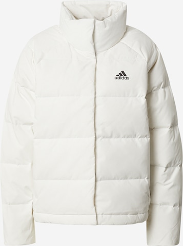 ADIDAS SPORTSWEAR Outdoor Jacket 'Helionic' in White: front