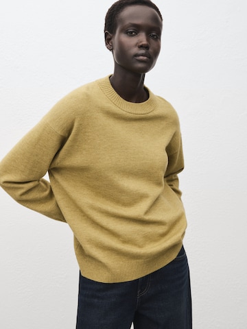 MANGO Sweater 'NEKKO' in Green: front