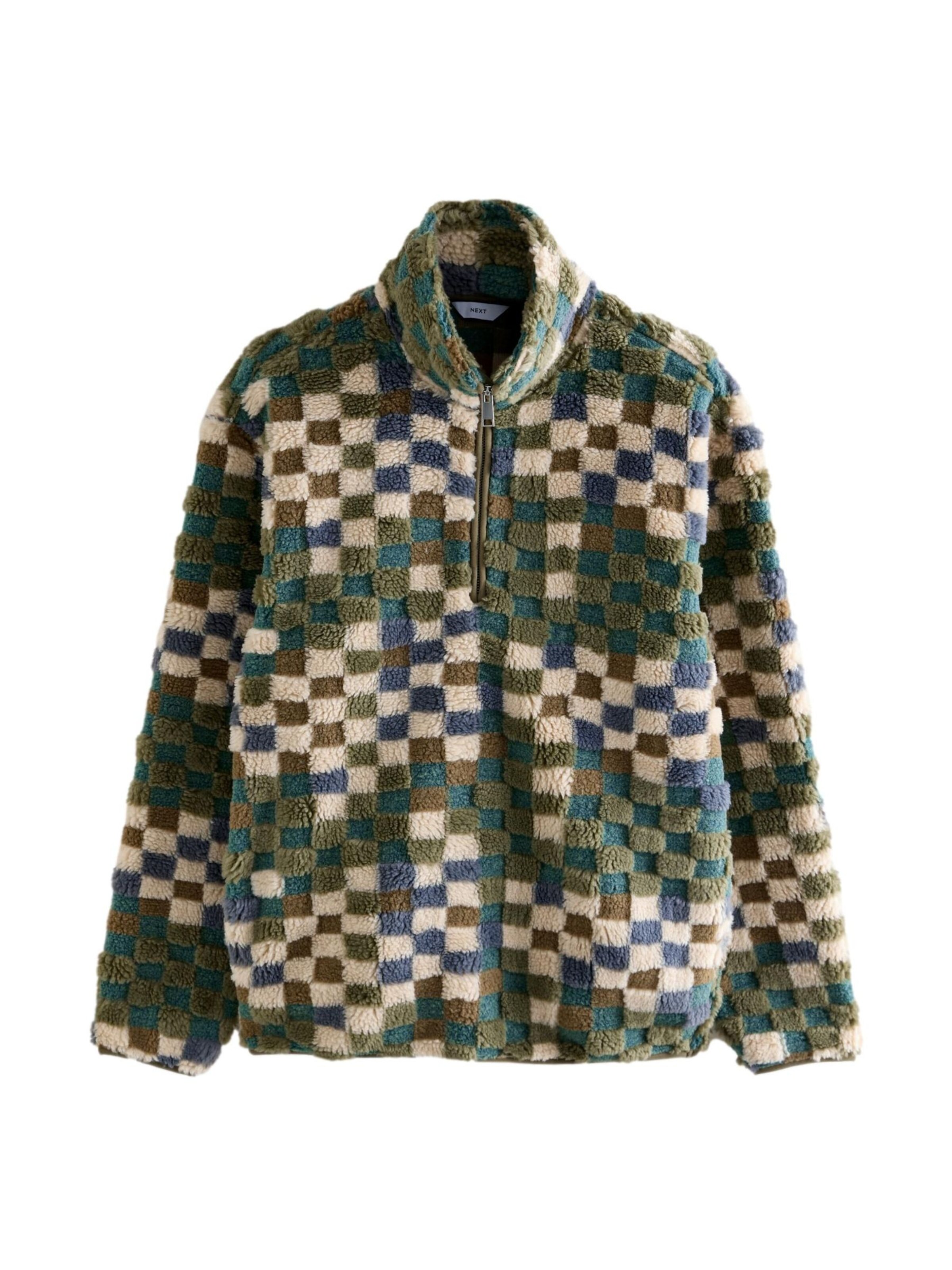 Next Флисовая куртка в Синий: спереди
