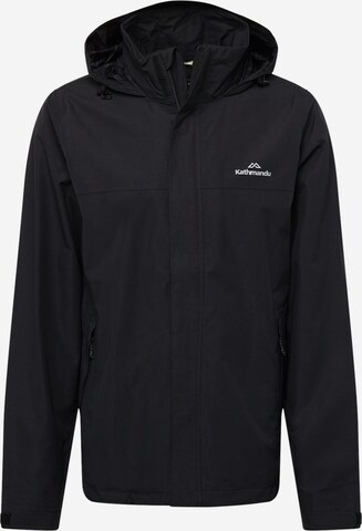 Kathmandu Outdoorjacke 'Andulo' in Schwarz: predná strana