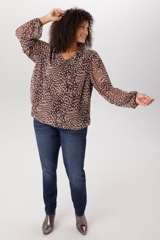 Aniston Bluse in Braun