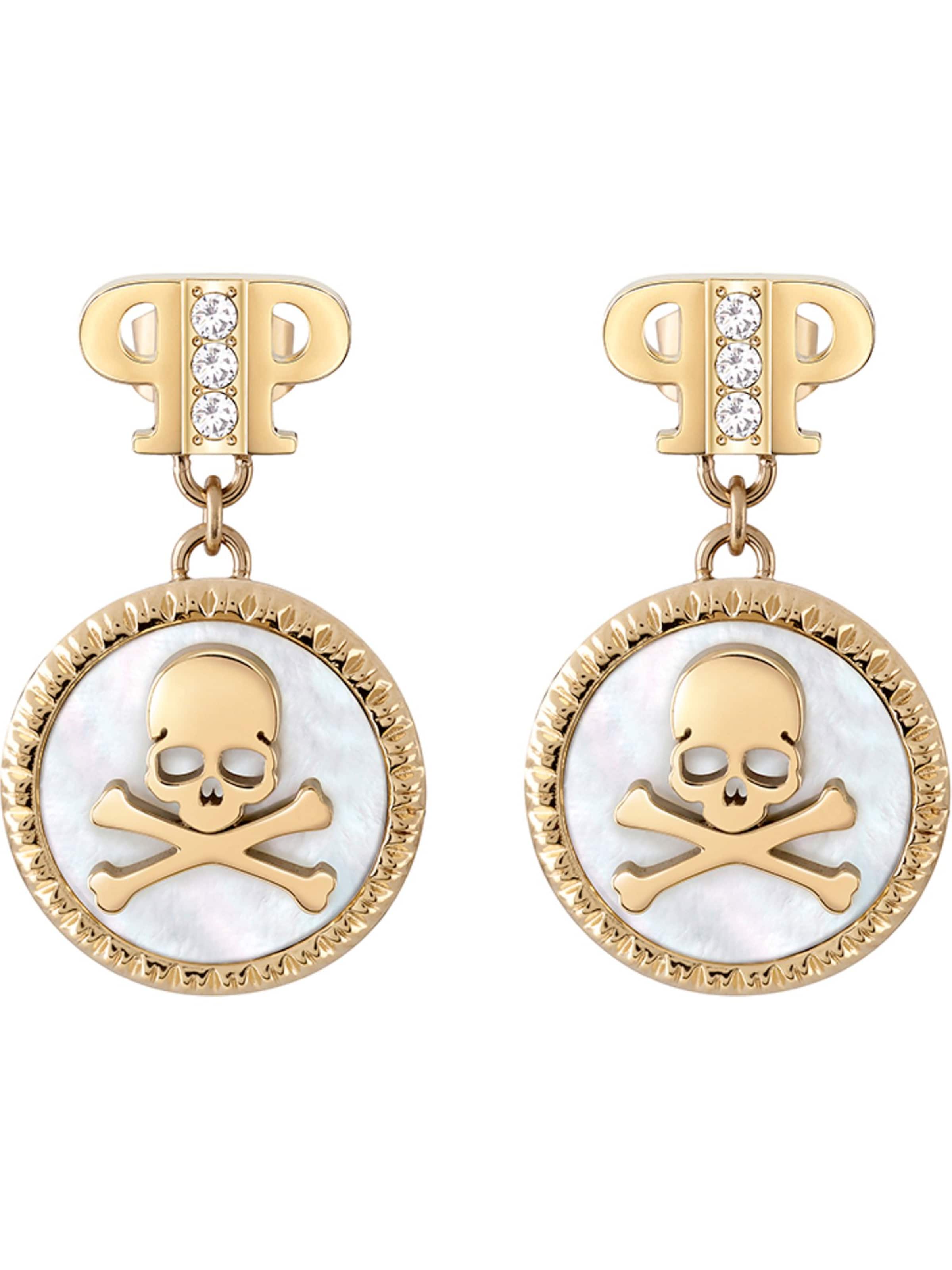 Philipp Plein Øreringe i guld: forside
