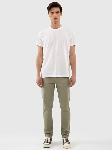BIG STAR Tapered Chino Pants 'ERHAT ' in Green