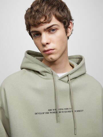 Pull&Bear Sweatshirt in Green