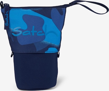 Satch Bag 'Federmäppchen Pencil Slider' in Blue: front