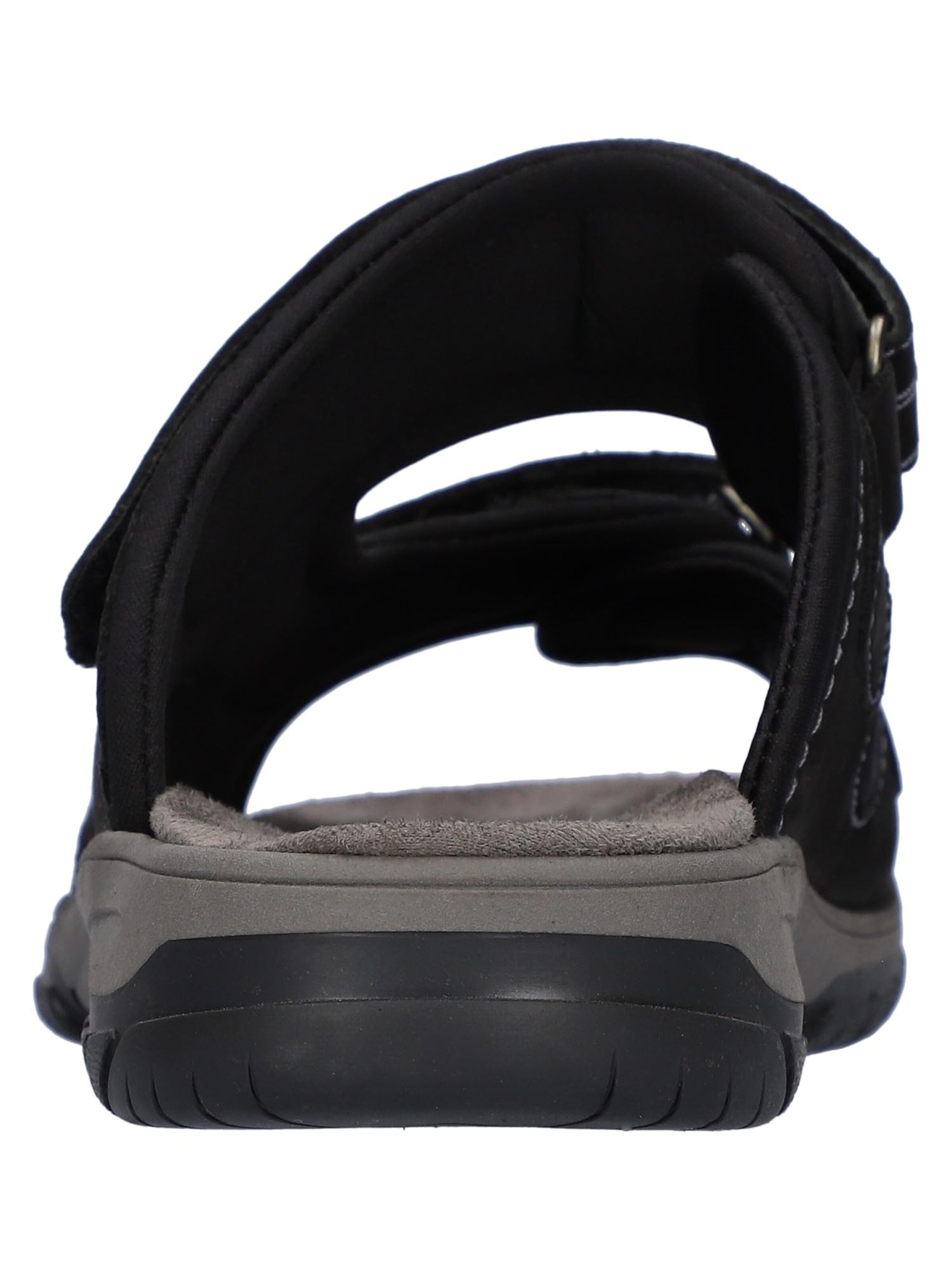 WALDLÄUFER Pantolette 'Harald'‌‌‌‌‌‌‌‌‌‌ in Schwarz