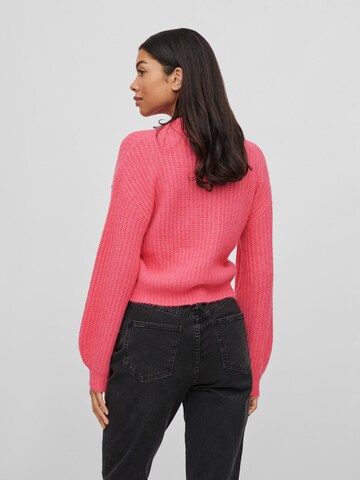 VILA Pullover 'VIFelo' in Pink