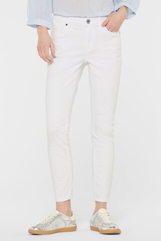 SENSES.THE LABEL Slim fit Jeans in White: front