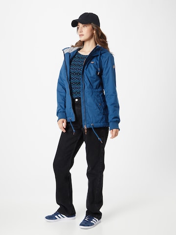 Ragwear Between-seasons parka 'DANKKA' in Blue