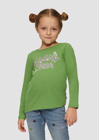 T-Shirt s.Oliver en vert : devant