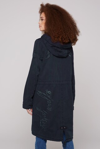 Soccx Between-Seasons Parka in Blue