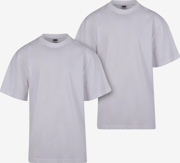 T-Shirt Urban Classics en blanc : devant