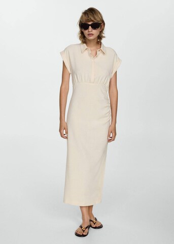 MANGO Kleid 'Chiara' in Beige: Vorderseite