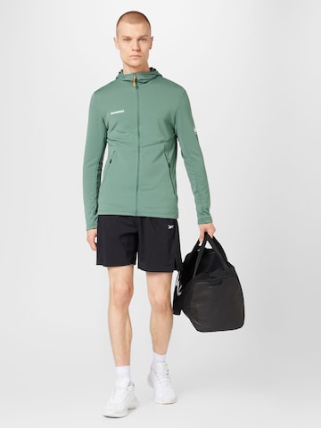 MAMMUT Athletic Fleece Jacket 'Aconcagua' in Green