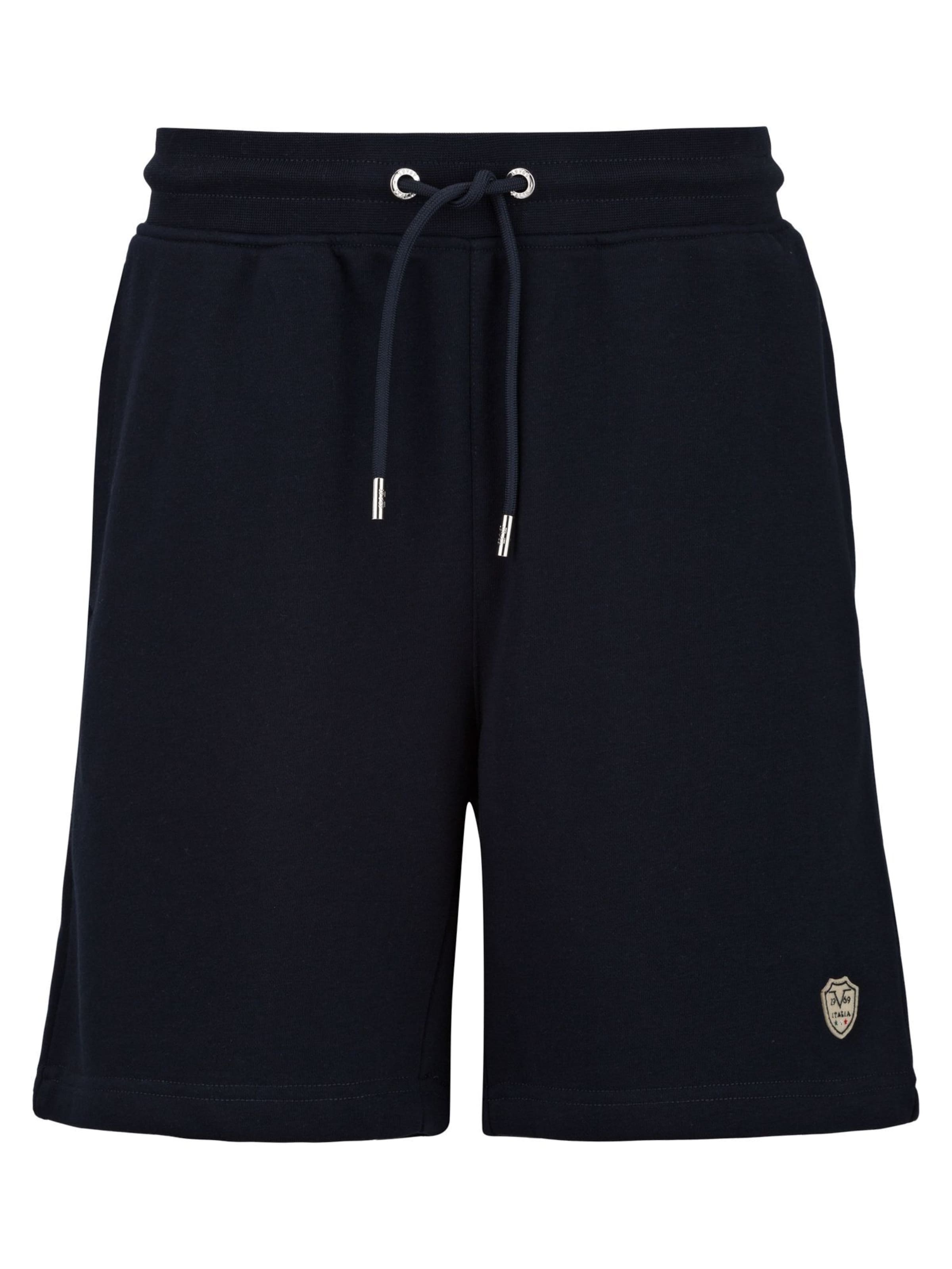 19V69 ITALIAHlače 'Sergio' - plava boja: prednji dio