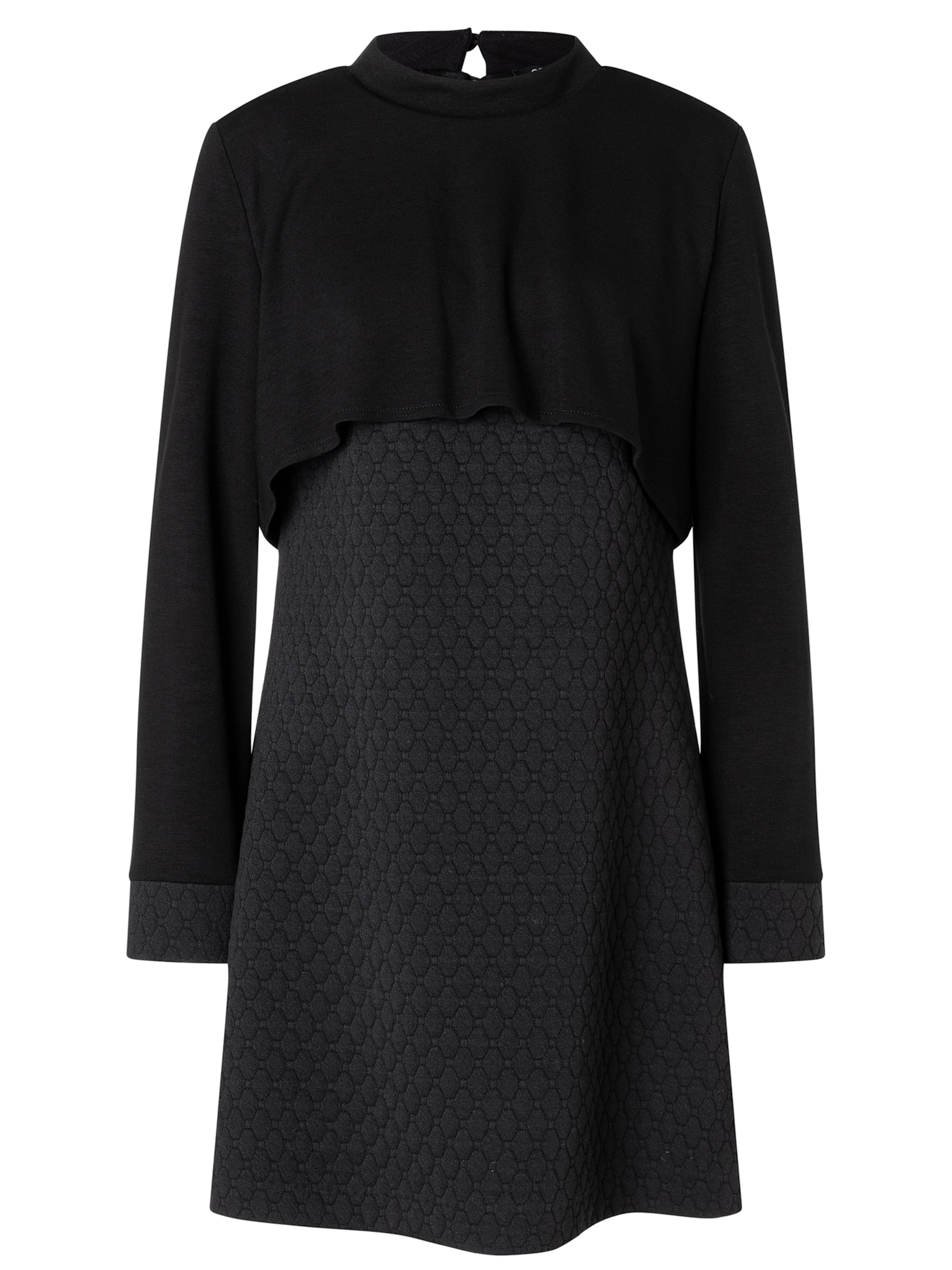 Ana Alcazar Kleid 'Adline' in Schwarz: Vorderseite