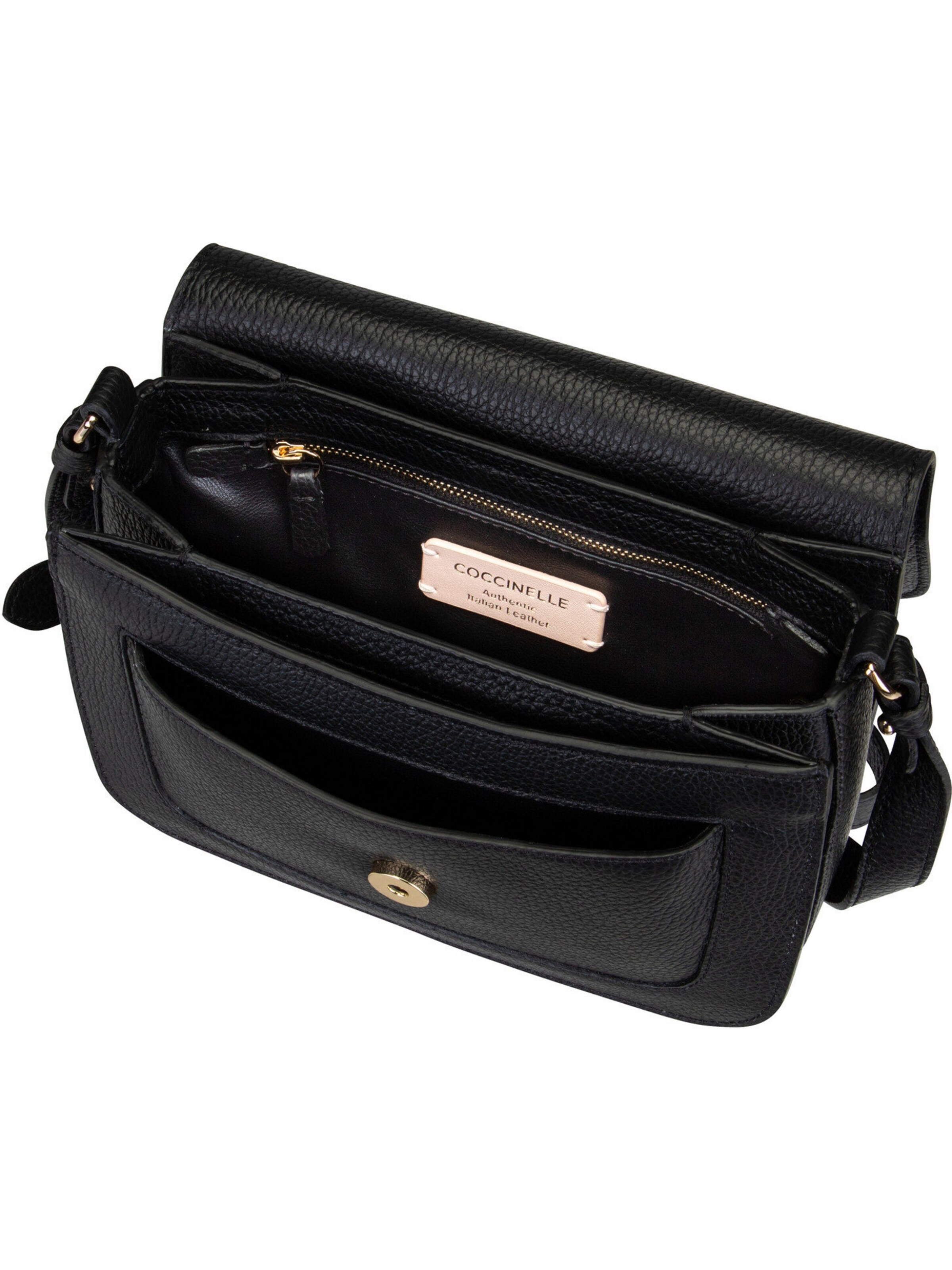 Coccinelle Umhängetasche 'C-Me' in Schwarz