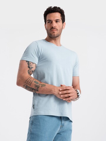 Ombre Shirt 'OM-TSBS-0146' in Blue: front