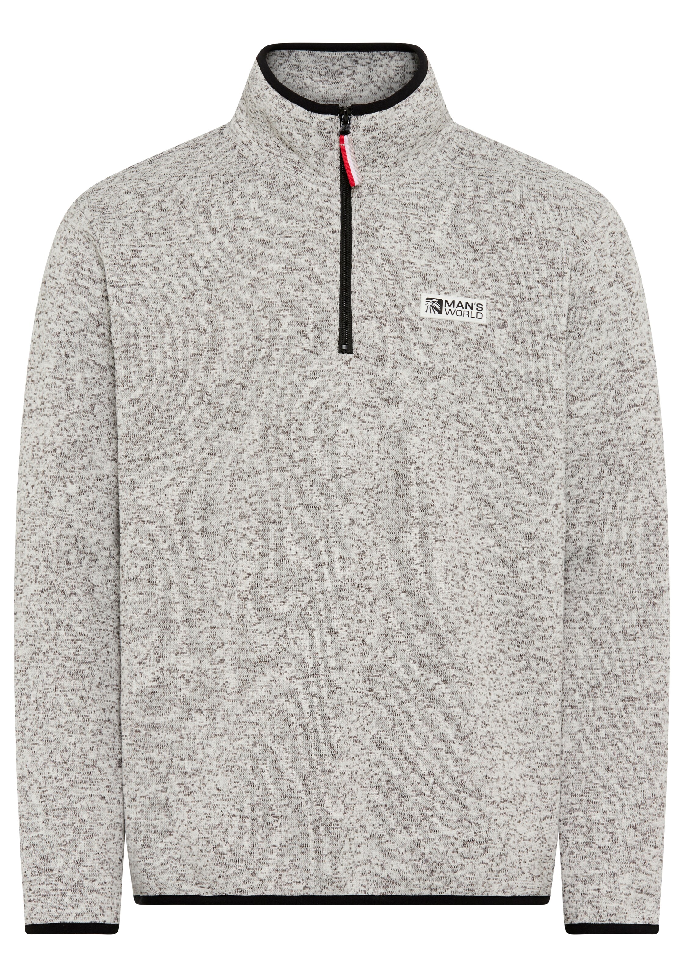 Man's World Sweatshirt in Grey: front