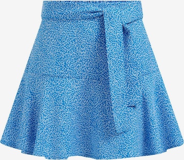 WE Fashion Normalny Spódnica w kolorze niebieski: przód