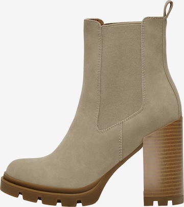ONLY Ботинки челси 'ONLBRAVE' в Серый: спереди