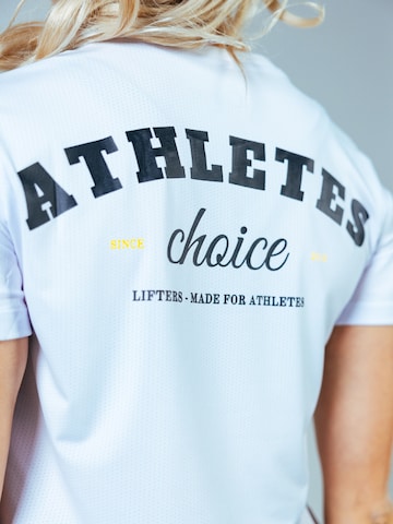 Lifters Funktionsshirt 'Hybrid Sport'‌‌‌‌‌‌‌‌ in Weiß