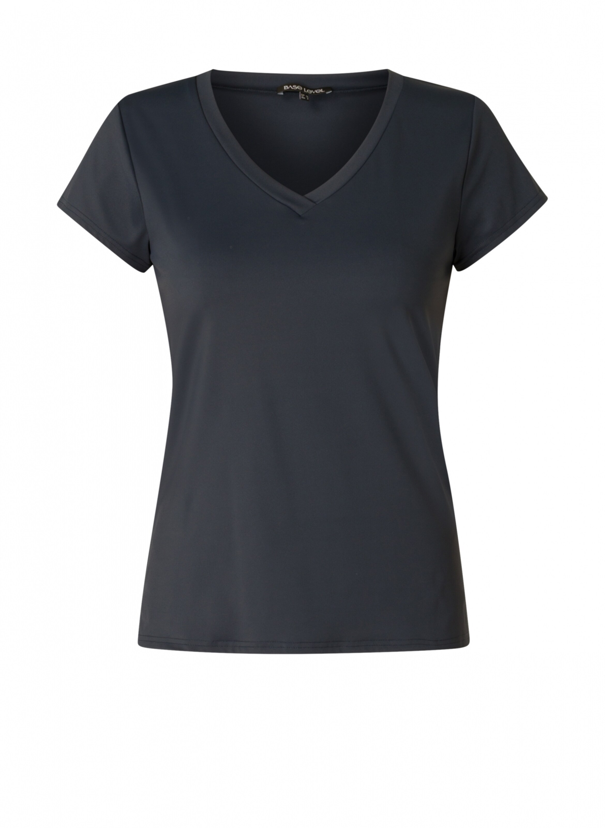 BASE LEVEL T-Shirt in Blau: Vorderseite