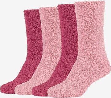 Chaussettes camano en rose : devant