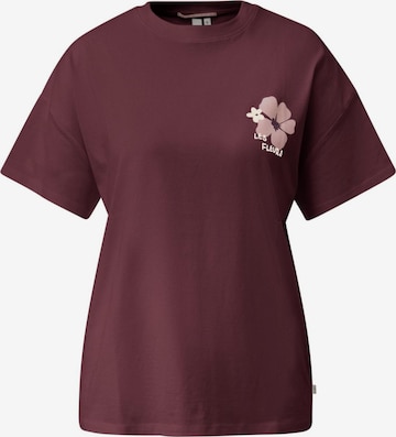 QS Shirt 'Q/S designed by - Dames t-shirt' in Red: front