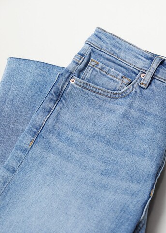 MANGO Bootcut Jeans 'Sienna' in Blauw