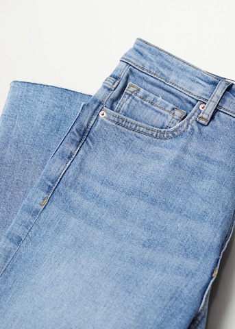 MANGO Bootcut Jeans 'Sienna' i blå