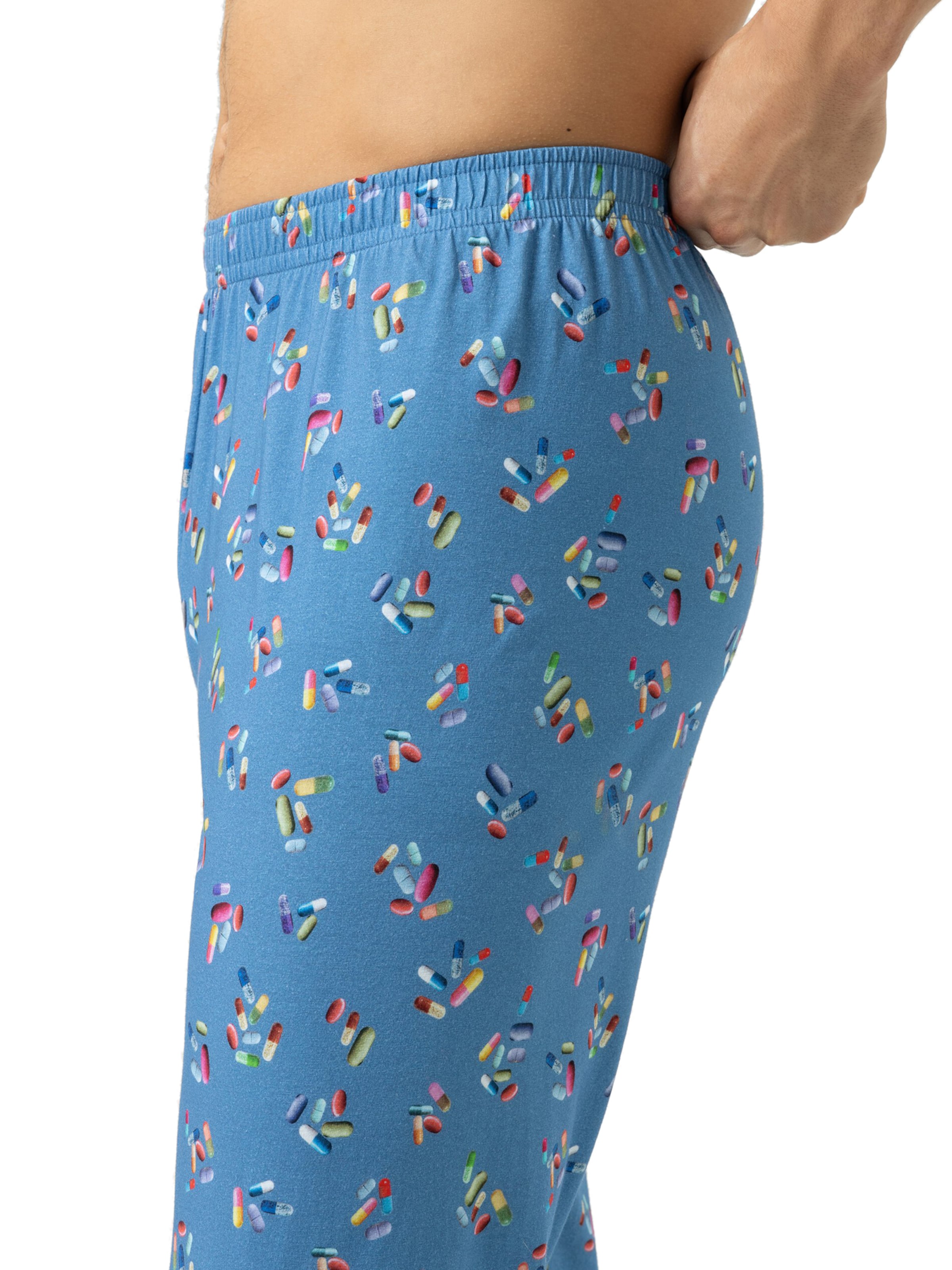 Pantalon de pyjama 'Colorful Pills' Mey en bleu