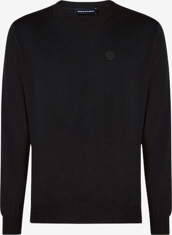 North Sails Sweater in Black: front