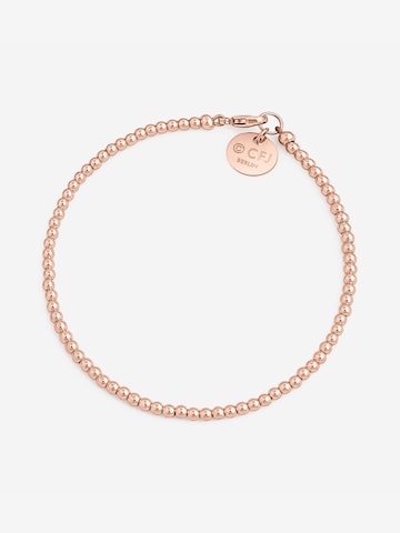 CLASSYANDFABULOUS Jewelry Armband 'CLASSYANDFABULOUS Beaded' in Gold: Vorderseite