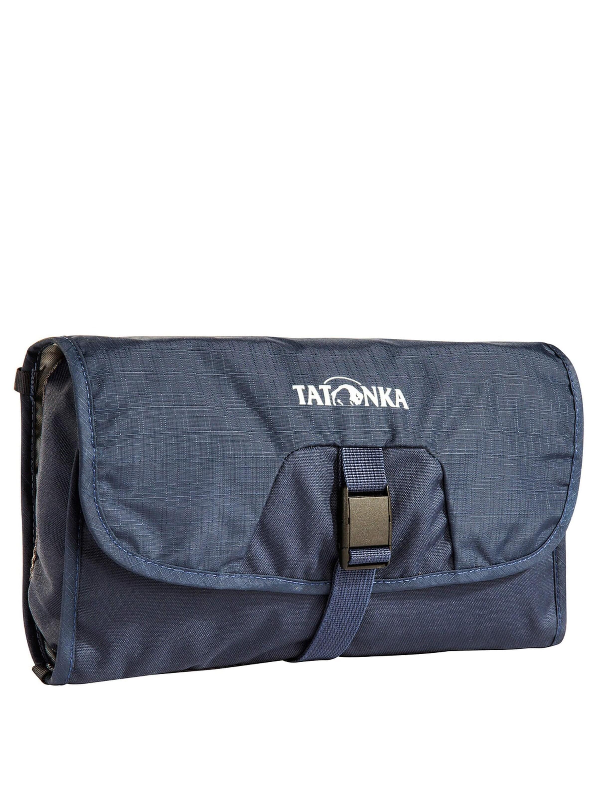 TATONKA Toiletry Bag in Blue: front