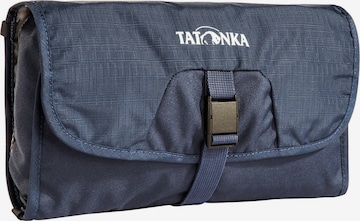 TATONKA Toiletry Bag in Blue: front