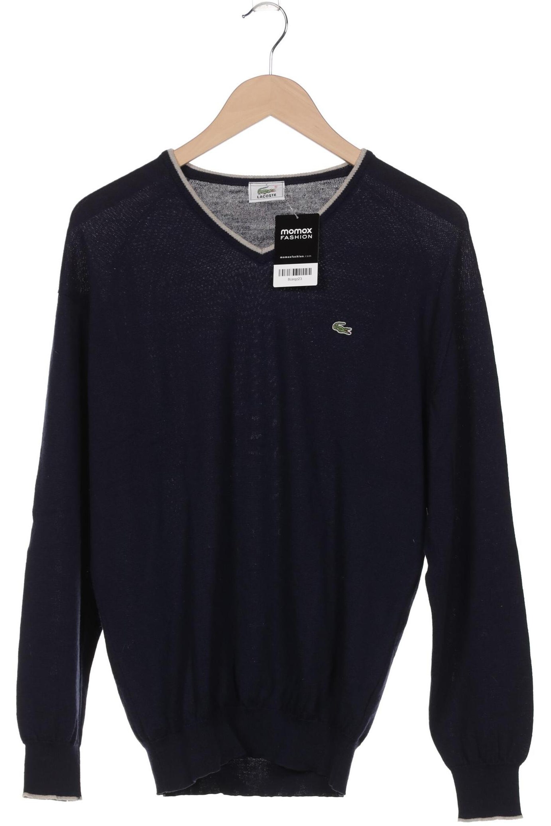 LACOSTE Sweater & Cardigan in L in Blue: front
