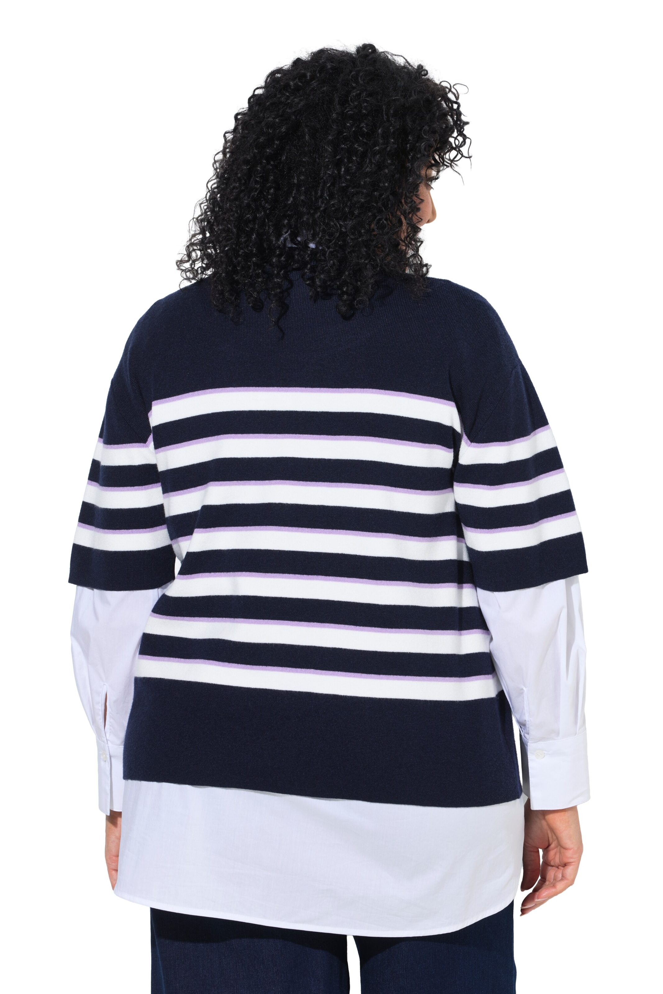 Ulla Popken Pullover in Blau