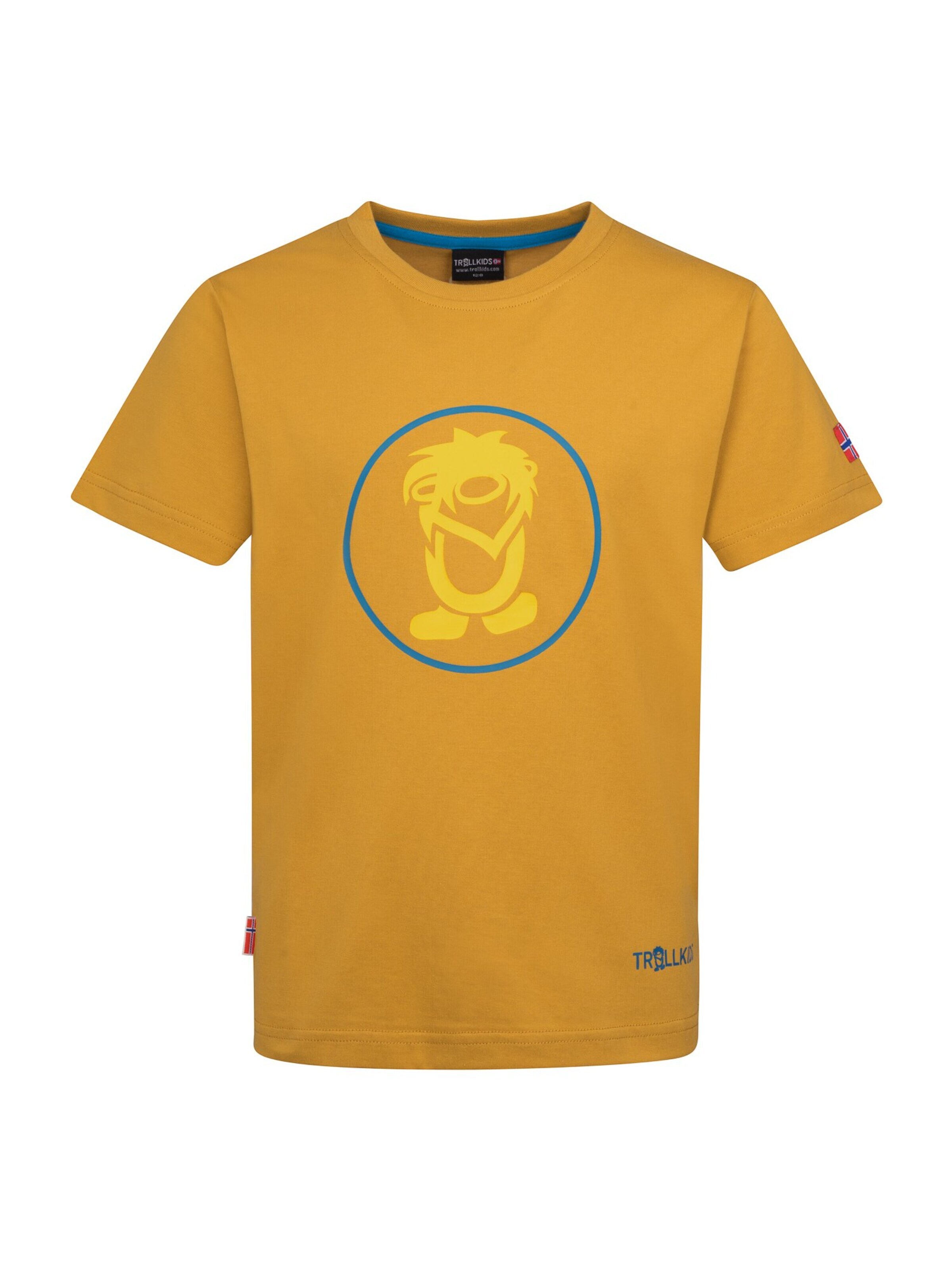 TROLLKIDS Funktionsshirt‌‌‌ in Gelb: Vorderseite