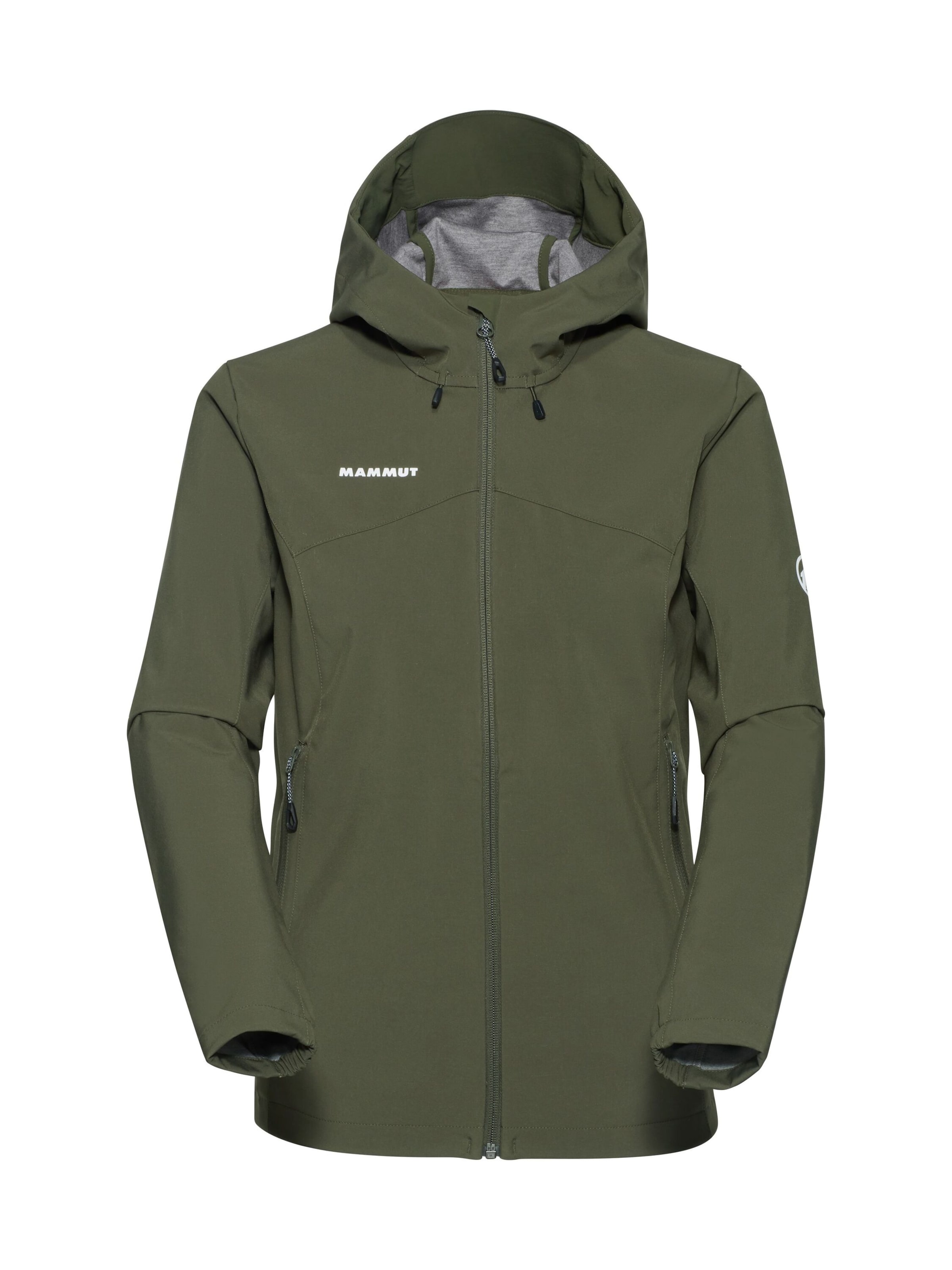 MAMMUT Outdoorjacke in Grün: Vorderseite