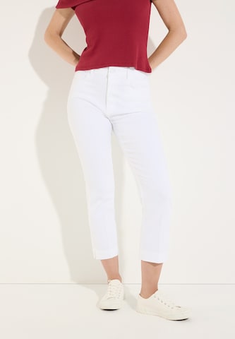 MORE & MORE Regular Jeans in White: front