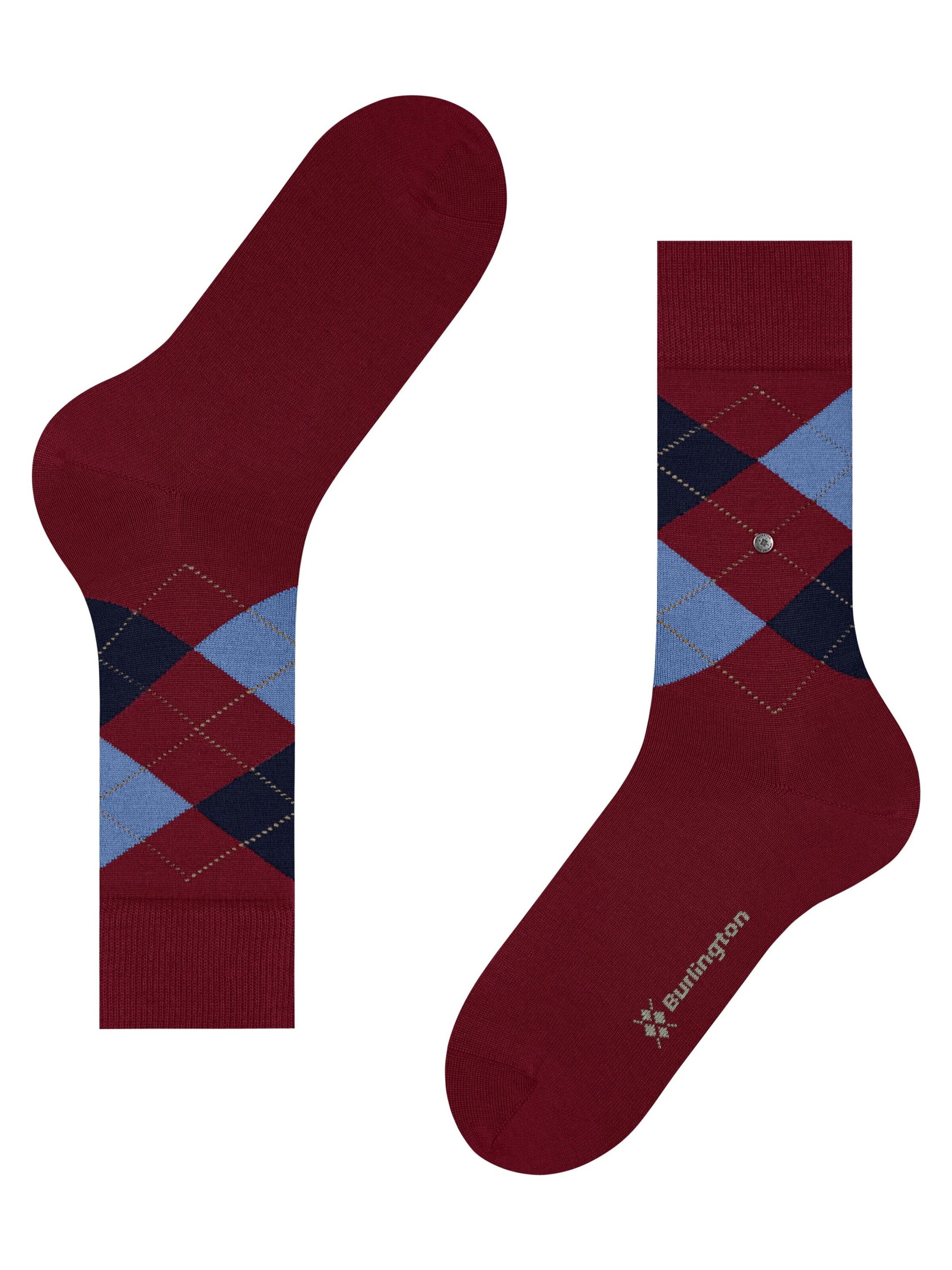 BURLINGTON Socken 'Edinburgh'‌‌‌‌‌‌‌ in Rot