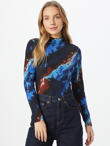 Warehouse Shirt in Blauw: voorkant