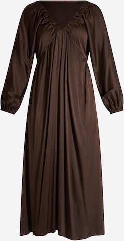 Dixie - Vestido em castanho: frente