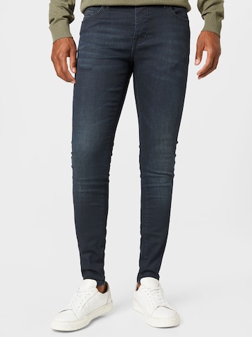 Cars Jeans Skinny Džíny 'DUST' – modrá: přední strana