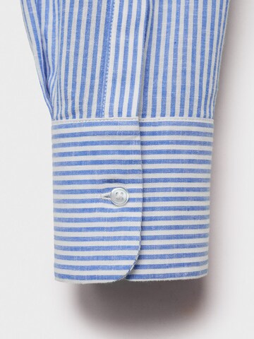 MANGO Blouse 'MANELI' in Blue