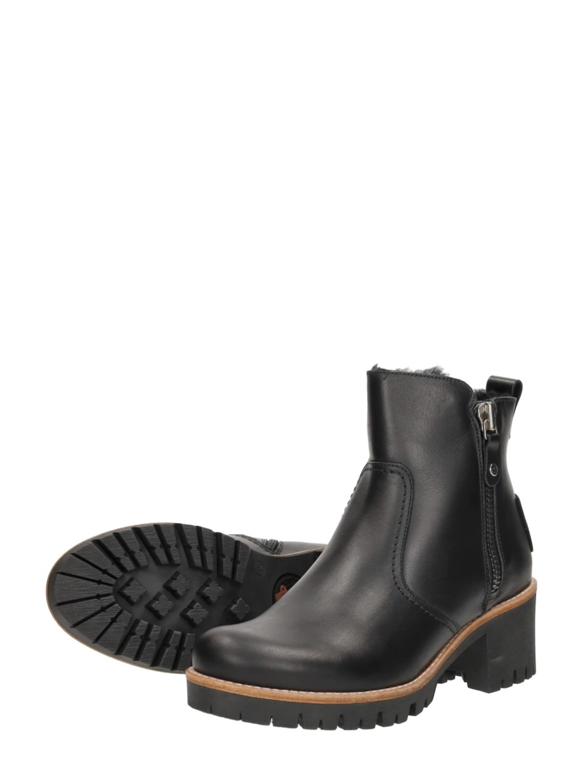 PANAMA JACK Boots 'Pauline Trav' in Black
